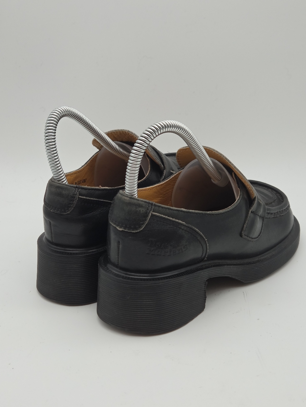 Vintage Dr Martens Made in England Y2K Chunky Loafers Size 5 - Picture 4 of 10